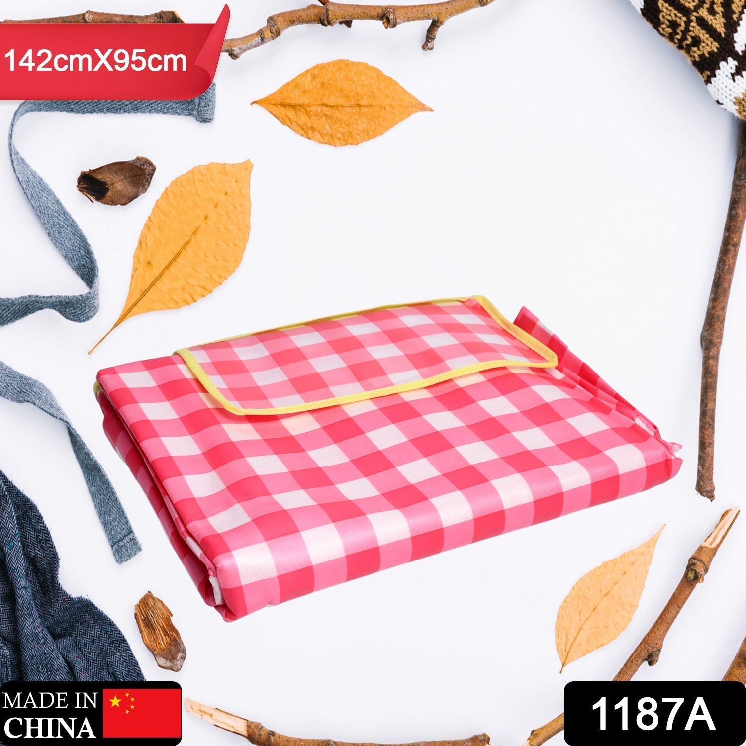 1187A Picnic Blanket Beach Mat Waterproof Blanket Foldable Picnic, Beach, Camping (142cmx95cm) DeoDap 1187A Picnic Blanket Beach Mat Waterproof Blanket Foldable Picnic, Beach, Camping (142cmx95cm) DeoDap